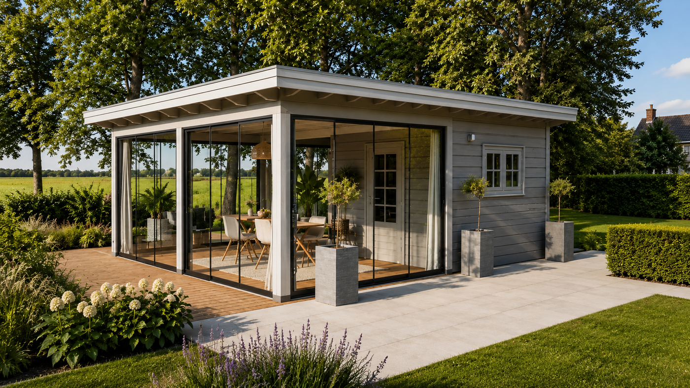 Hillhout Prestige buitenverblijf overdag