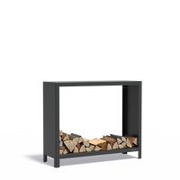 FORNO LOGG RAL9005 - Gecoat staal 3 mm