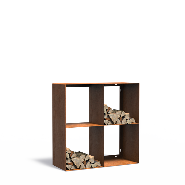 FORNO LOGG quad - Cortenstaal 3mm