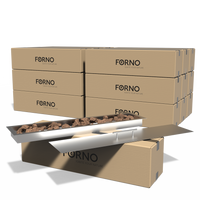 FORNO Gas burner - Keramisch hout