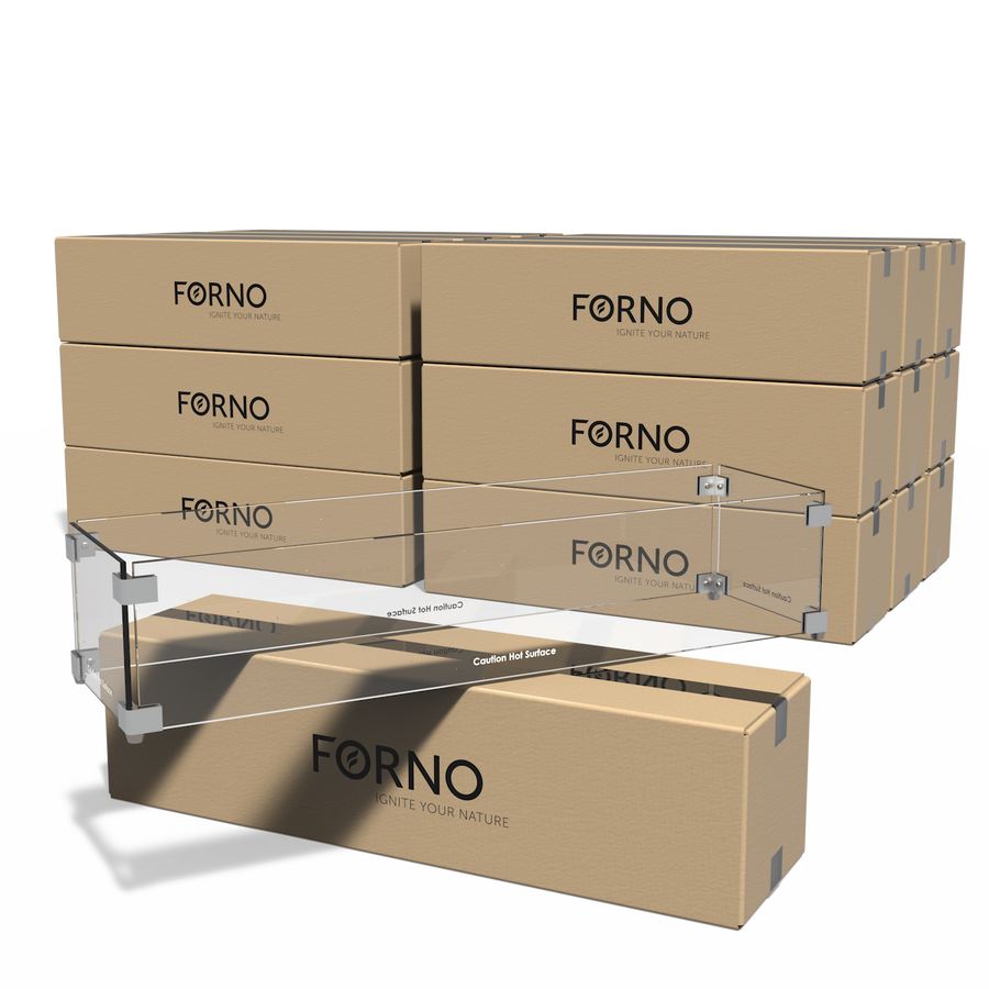 FORNO Gas burner - Keramisch hout