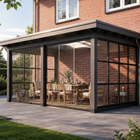 Trendhout Lucca – douglas aanbouwveranda 390 cm