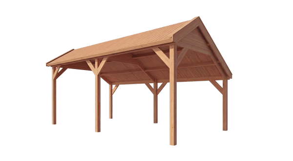 Trendhout kapschuur de Deel – douglas 340cm