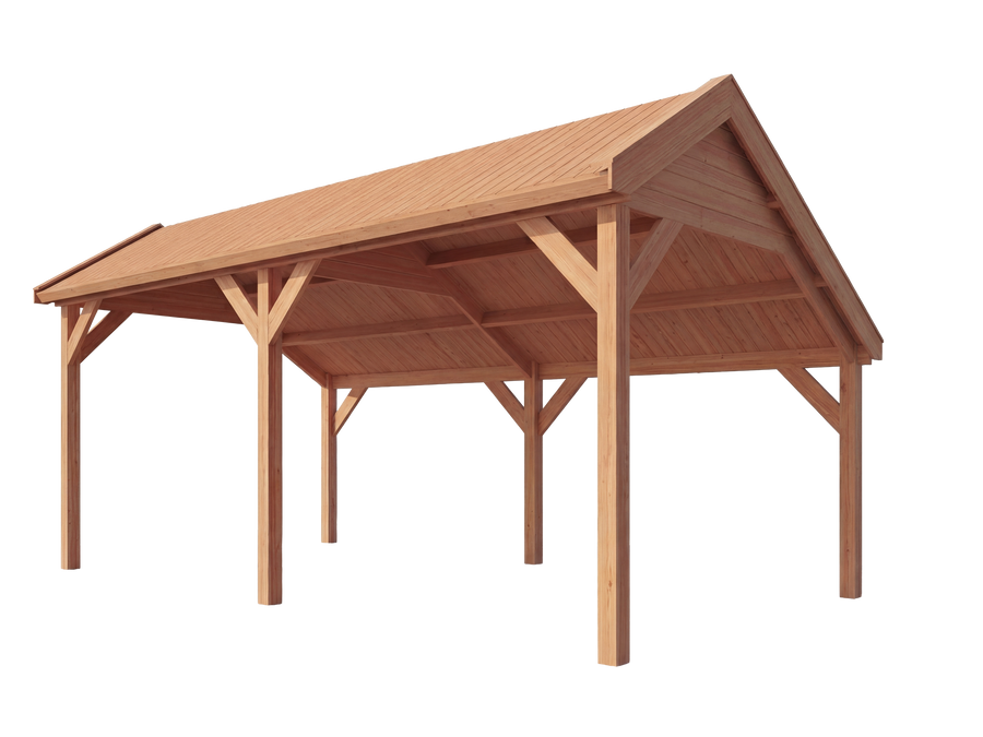 Trendhout kapschuur de Deel – douglas 340cm