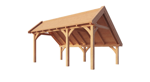 Trendhout kapschuur de Hoeve XL – douglas 380cm