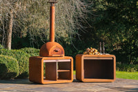 FORNO DOME - Cortenstaal + Bamboo
