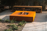 FORNO QUAD + grill - Cortenstaal 3mm + Inox
