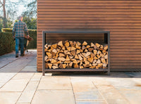 FORNO LOGG zitting RAL9005 - Gecoat staal 3 mm