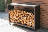 FORNO LOGG zitting RAL9005 - Gecoat staal 3 mm