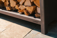 FORNO LOGG zitting RAL9005 - Gecoat staal 3 mm