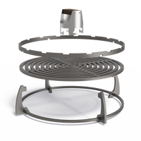 FORNO SEARE HALO GRILLSET - Staal