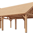 Trendhout Zadeldak Select Landelijk – diepte 575 cm