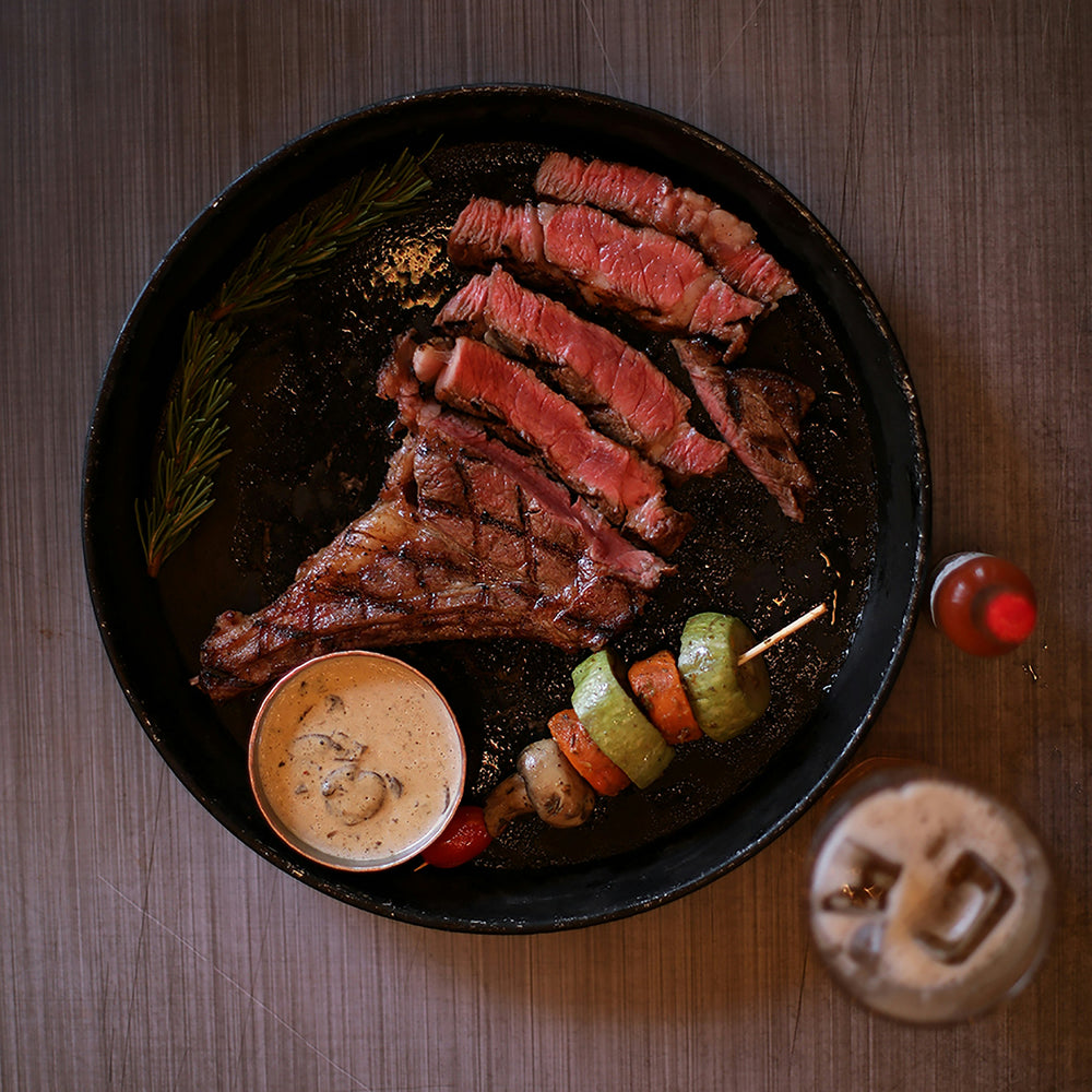 Tomahawk Steak voor de Feesttafel