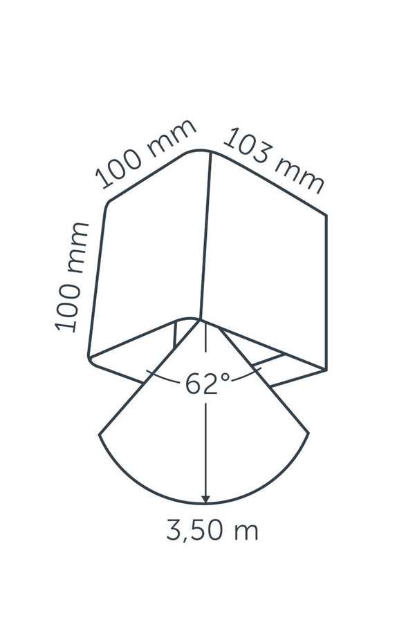in-lite ACE DOWN 230V White