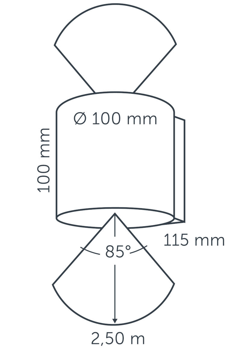 in-lite HALO UP-DOWN 230V – productfoto